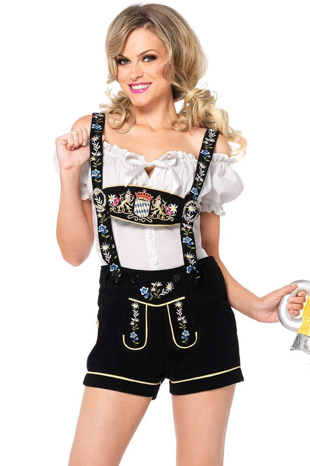 2 Piece Edelweiss Lederhosen Costume