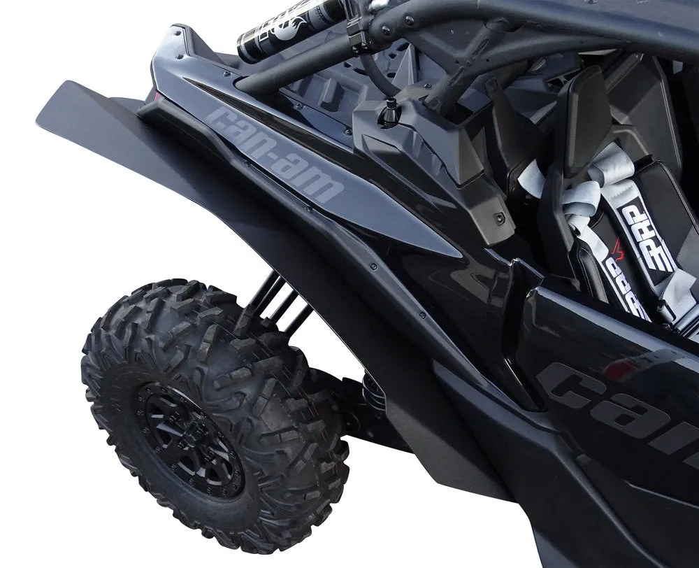 2017-2025 Can-Am Maverick X3 DS Stock Fender Flares (64" wide X3)