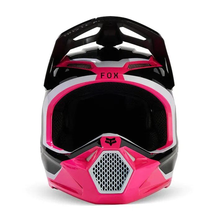 24 FOX V1 NITRO HELMET MIPS CE BLACK/PINK