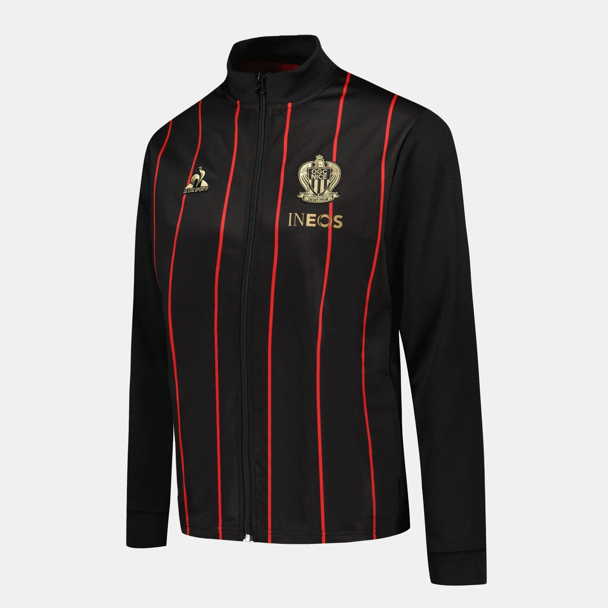 2421909-OGC NICE ENTREE DE TERRAIN FZ Sweat M bl | Sweat zippé Unisexe