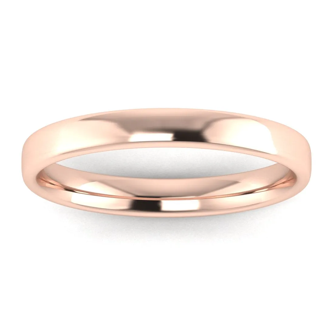 2.5mm Band Classic Soft Court Wedding Ring