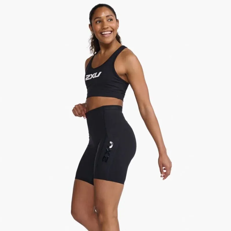 2XU Form Stash Hi-Rise Bike Short | Black | Womens