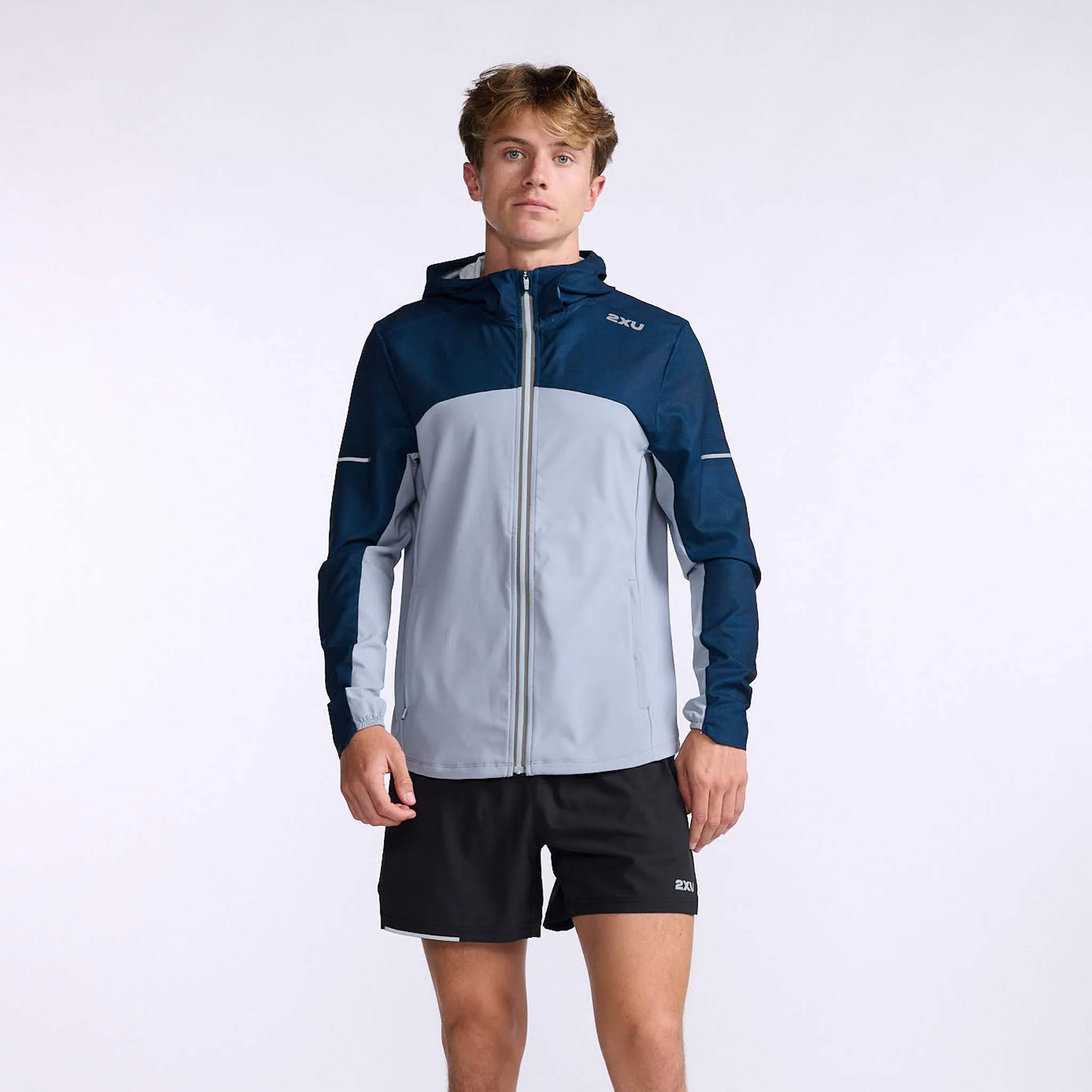 2XU | Men's Aero Jacket - Halftone Camo