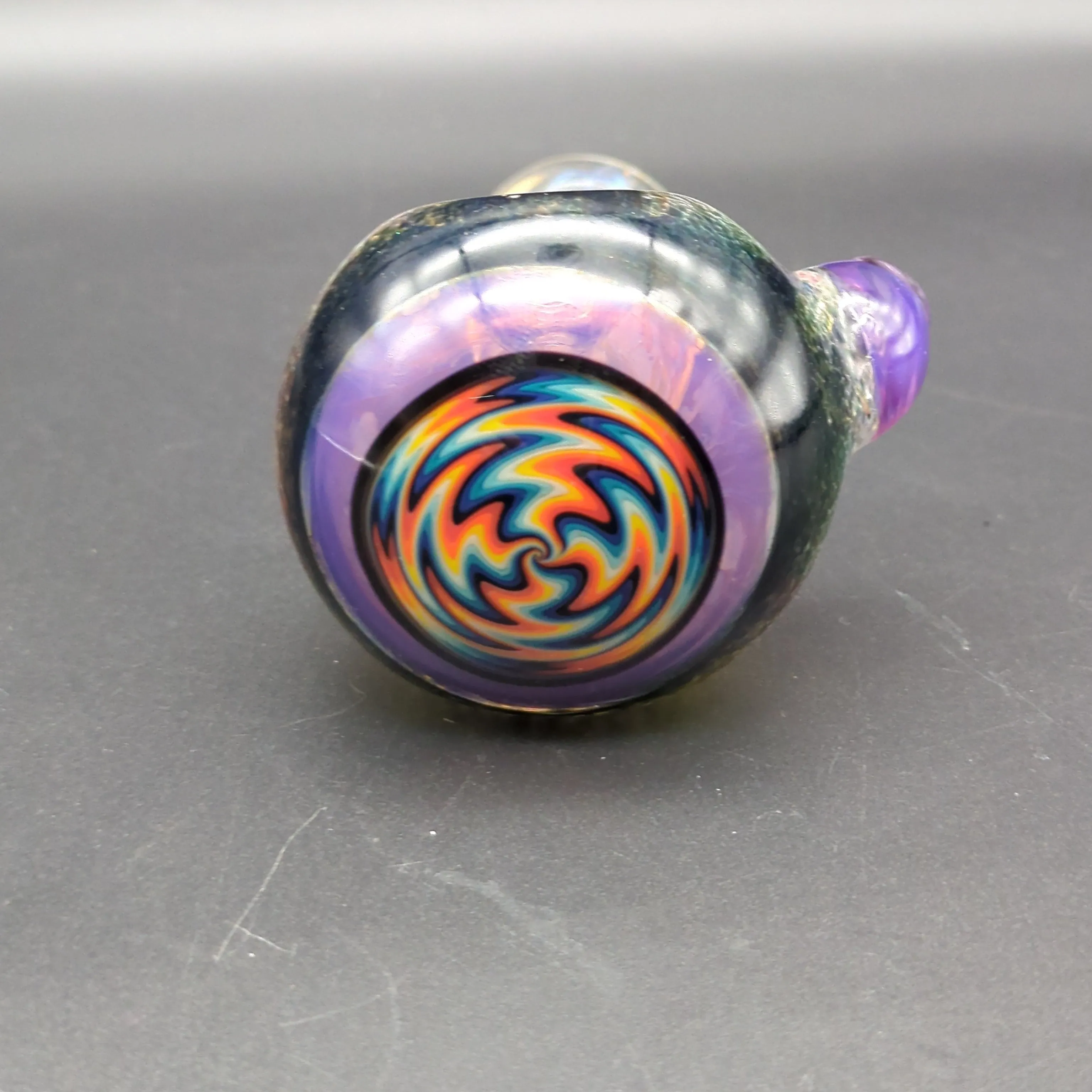 4.5 Wig Wag Ghost Fumed Heady Pipe - by Over__Glass