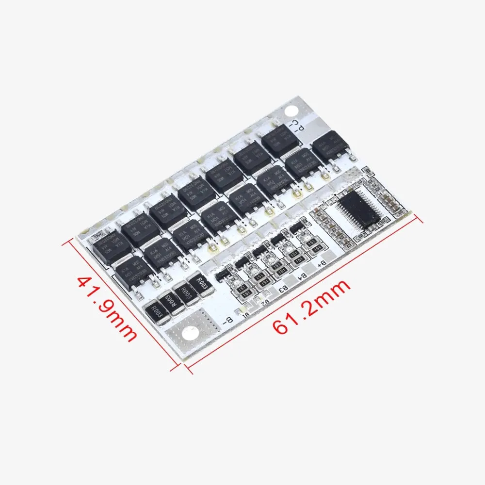 4S 100A LiFePO4 Battery Balance Charging Protection BMS Module