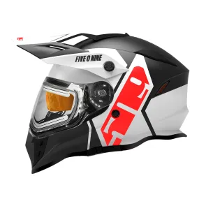 509  Delta R3L Ignite Snowmobile Helmet Electric Shield Dual DOT ECE Racing Red