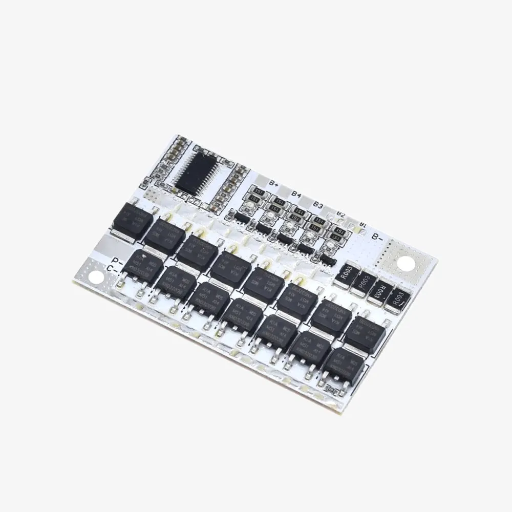 5S 100A LiFePO4 Battery Balance Charging Protection BMS Module