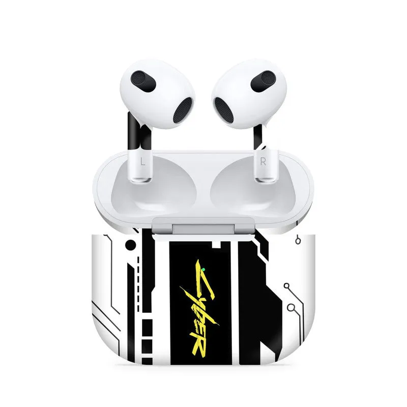 Airpods 3 Cyber White Skin