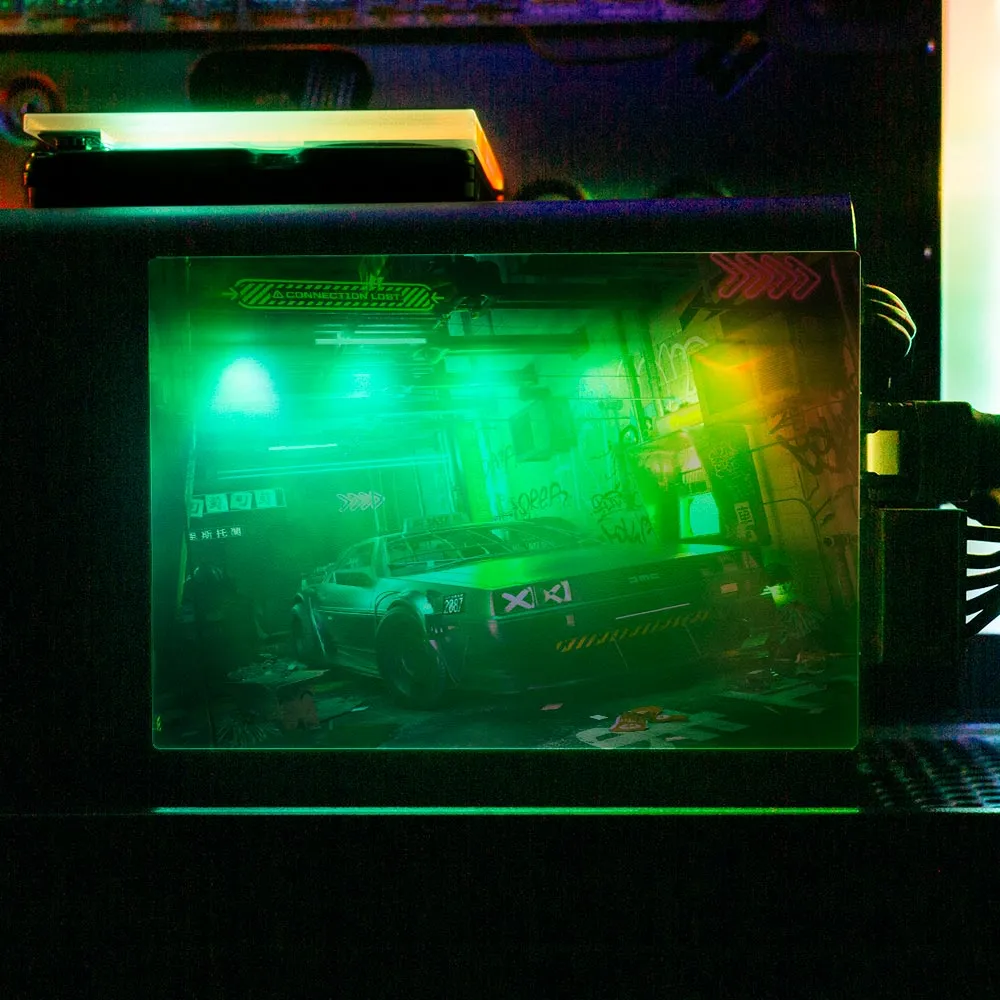 Alley Cyberpunk RGB SSD Cover Horizontal