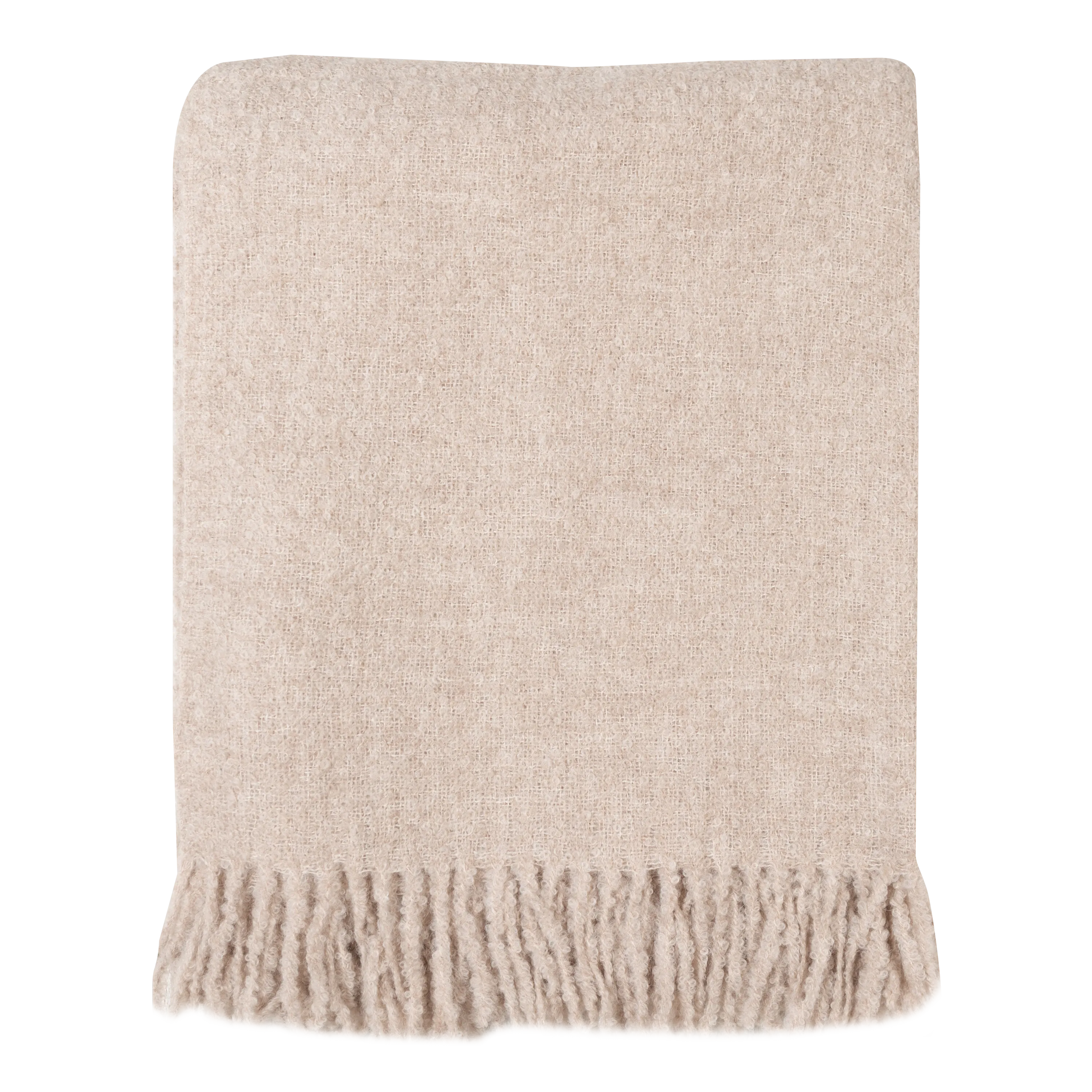 Alpaca Boucle Throw