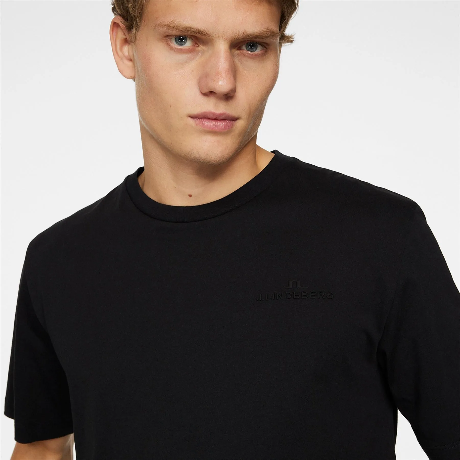 Alpha Cotton Jersey T-Shirt Black - AW24