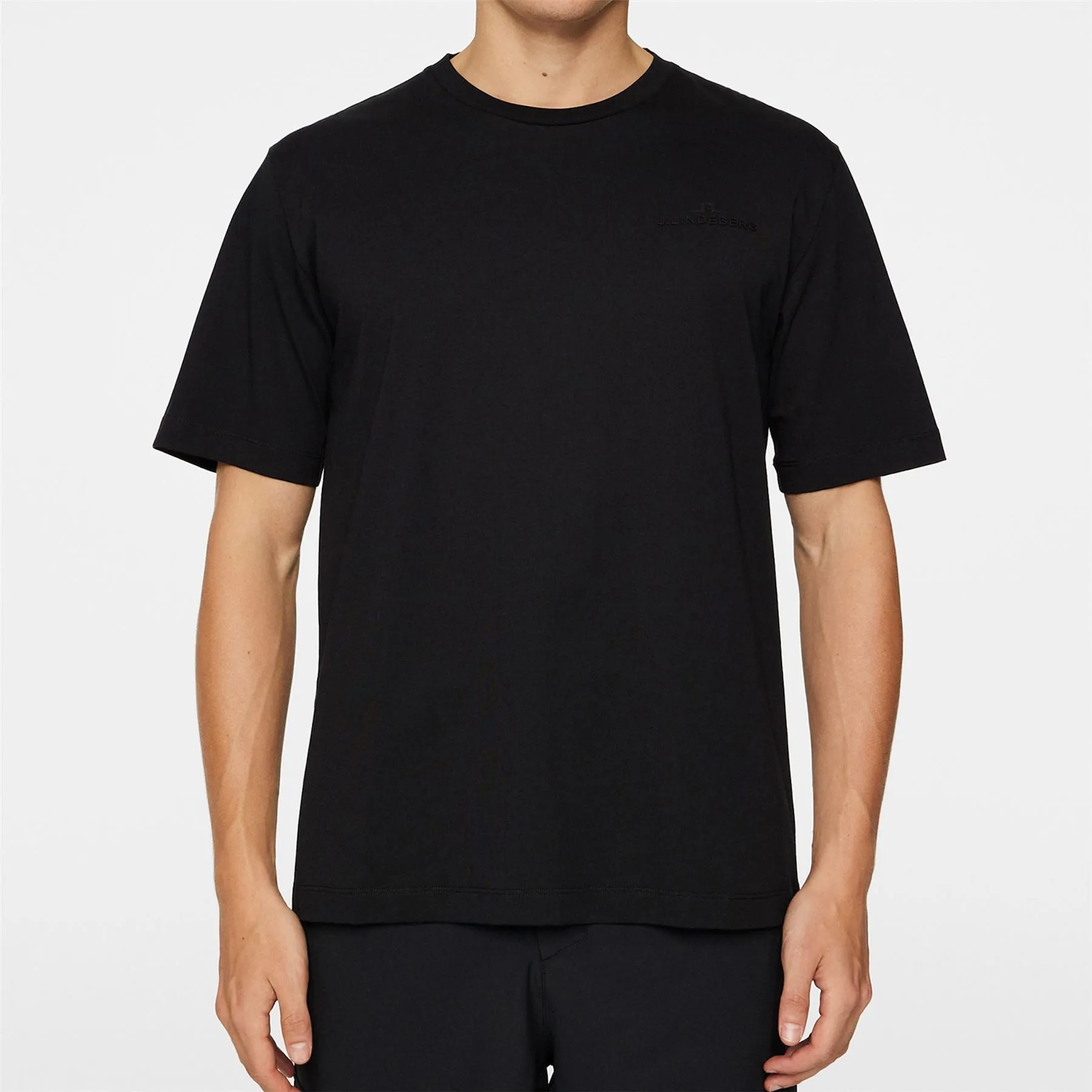 Alpha Cotton Jersey T-Shirt Black - AW24