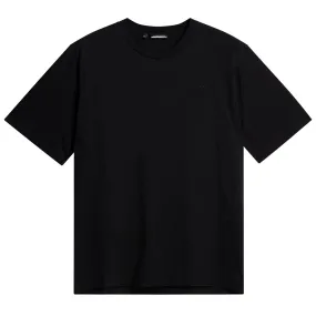 Alpha Cotton Jersey T-Shirt Black - AW24