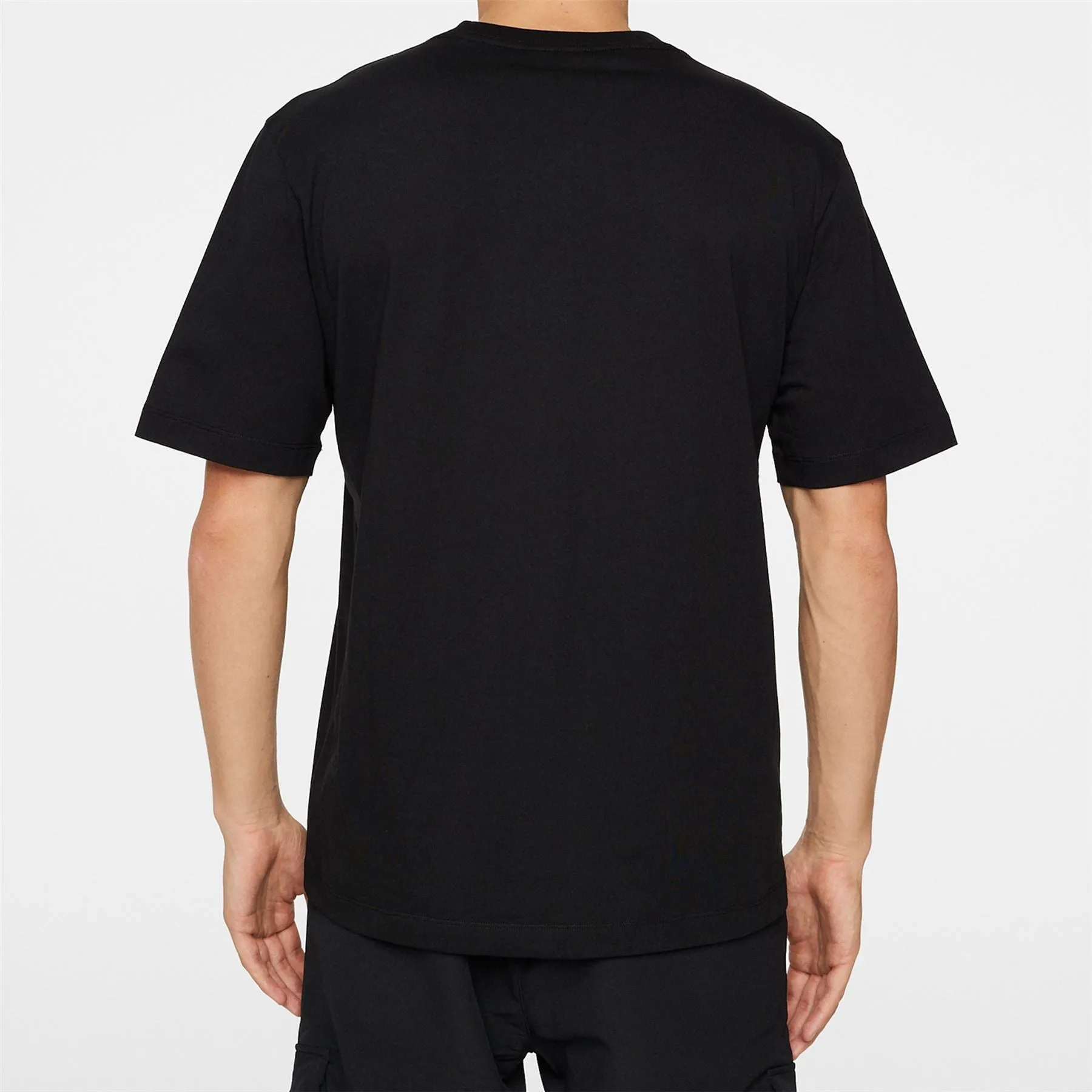 Alpha Cotton Jersey T-Shirt Black - AW24