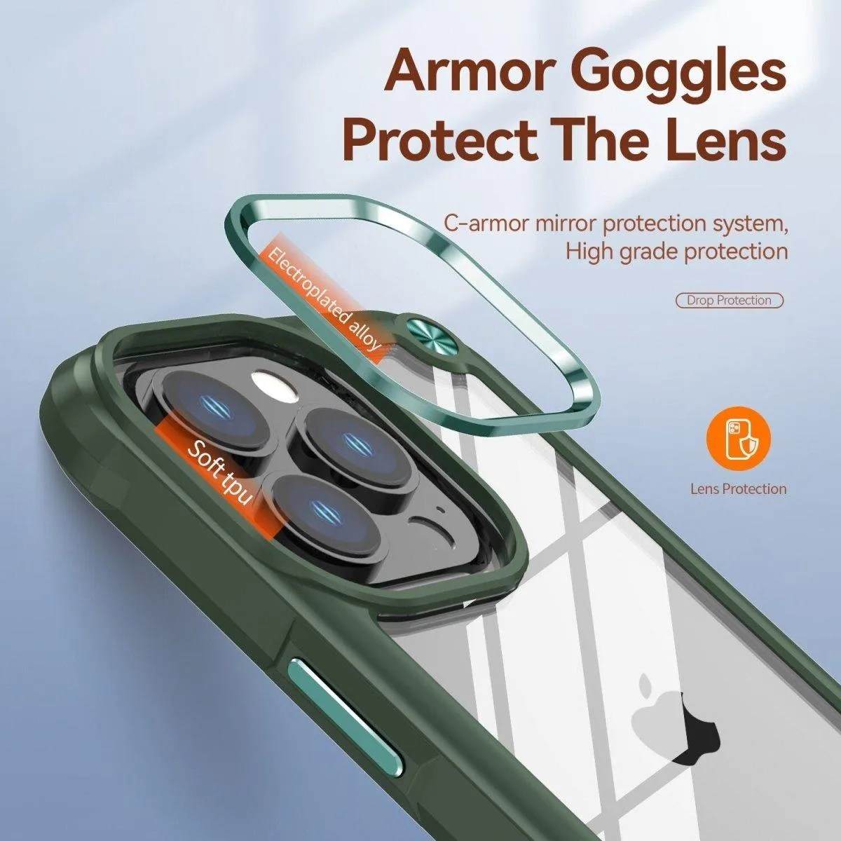 Ambo 5-in-1 Liquid TPU iPhone Protection Case