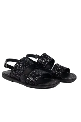 Angulus - Sandal - 1163/2486 Black/Black Glitter