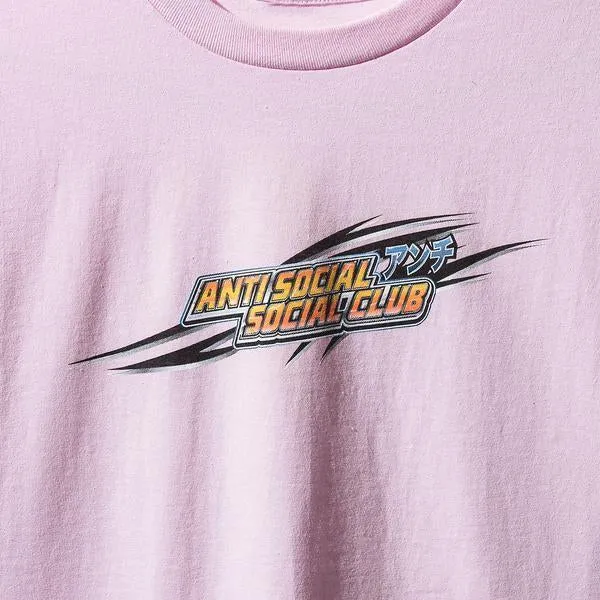 Anti Social Social Club Exclusive Motor Sport Pink Tee (ASST304) Men's Size S-XL