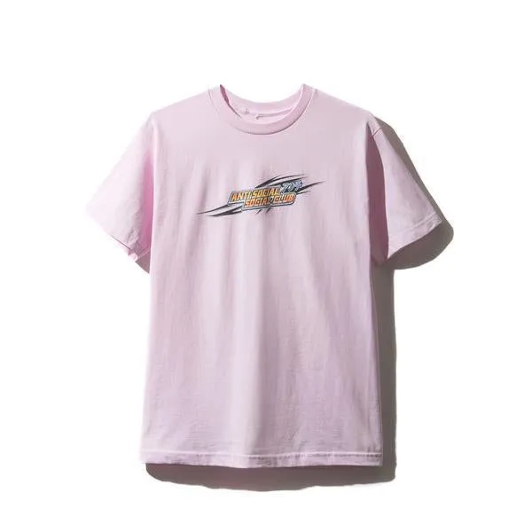 Anti Social Social Club Exclusive Motor Sport Pink Tee (ASST304) Men's Size S-XL