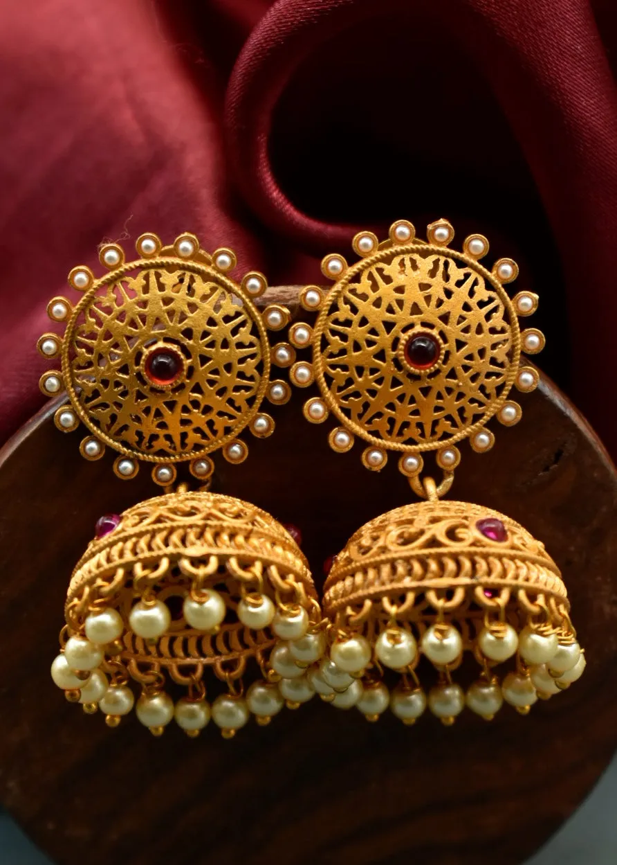 APPEALING MATTE JHUMKI