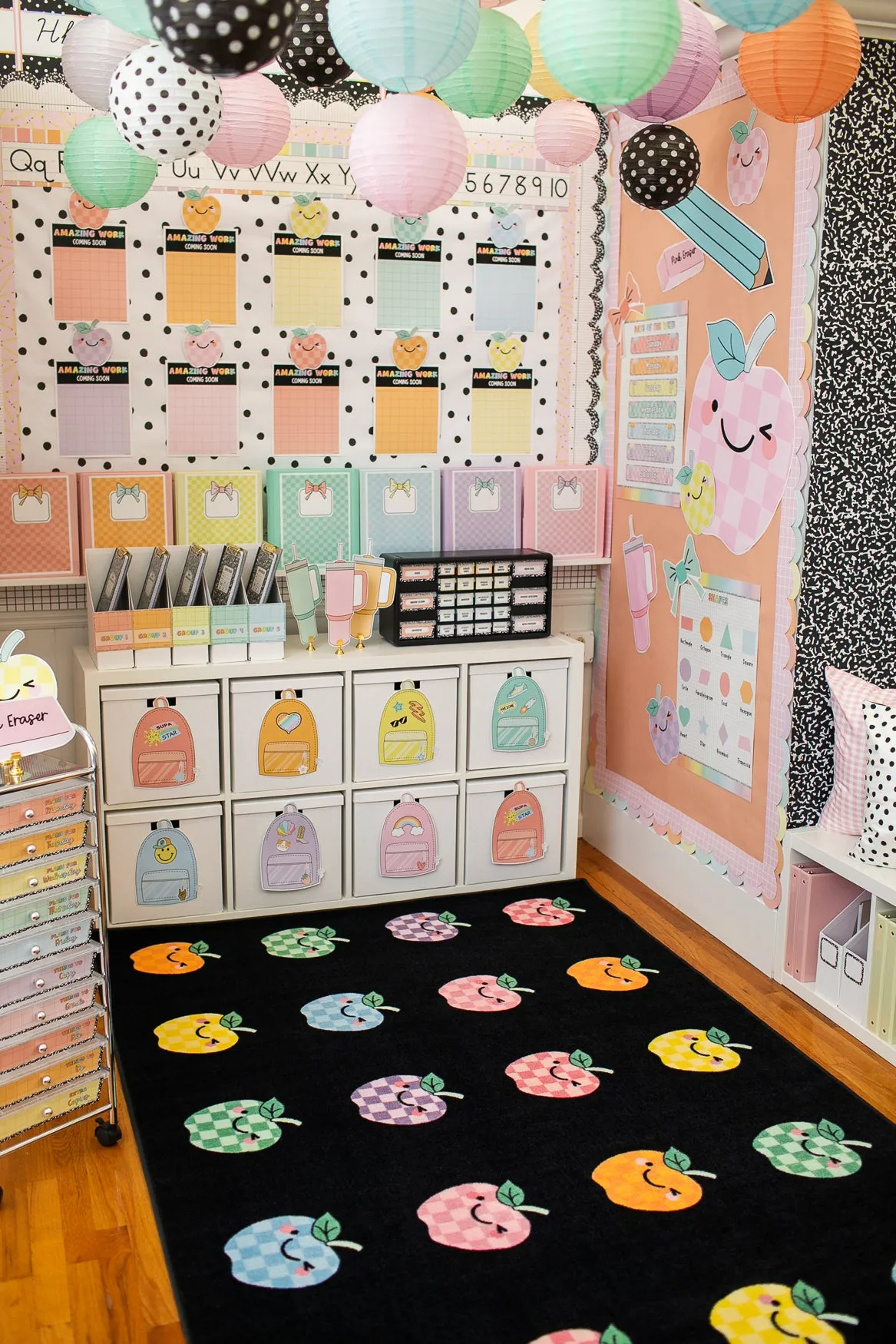 Apple Sit Spots | Classroom Rugs | Schoolgirl Style