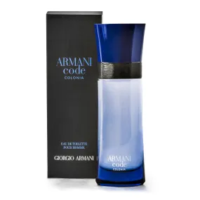 Armani Code Colonia For Men By Giorgio Armani Eau De Toilette Spray