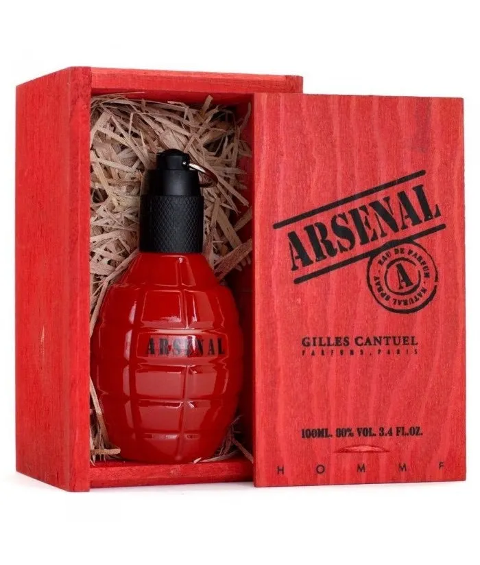 Arsenal Red 3.4 oz EDP for men