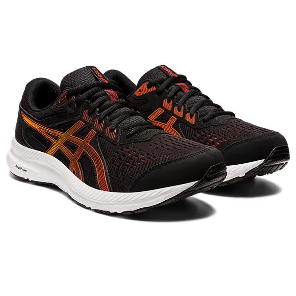 Asics  Gel Contend 8 Men Black Cherry Tomato   