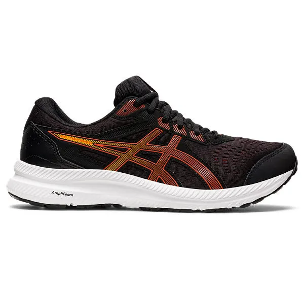 Asics  Gel Contend 8 Men Black Cherry Tomato   