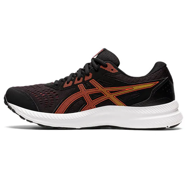 Asics  Gel Contend 8 Men Black Cherry Tomato   