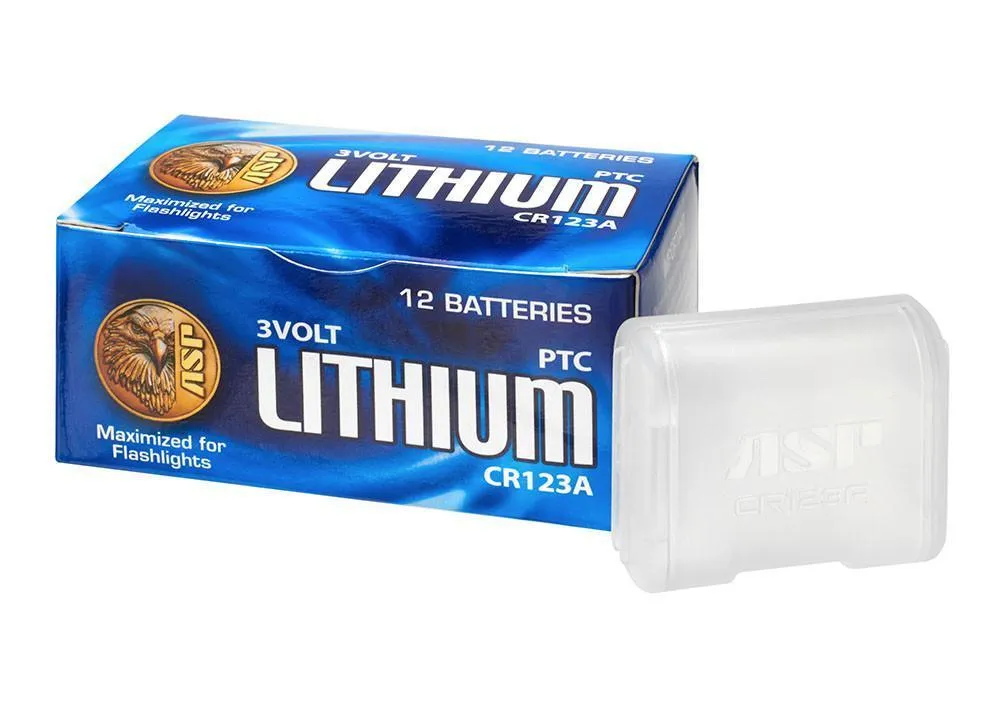 ASP Lithium CR123A Batteries