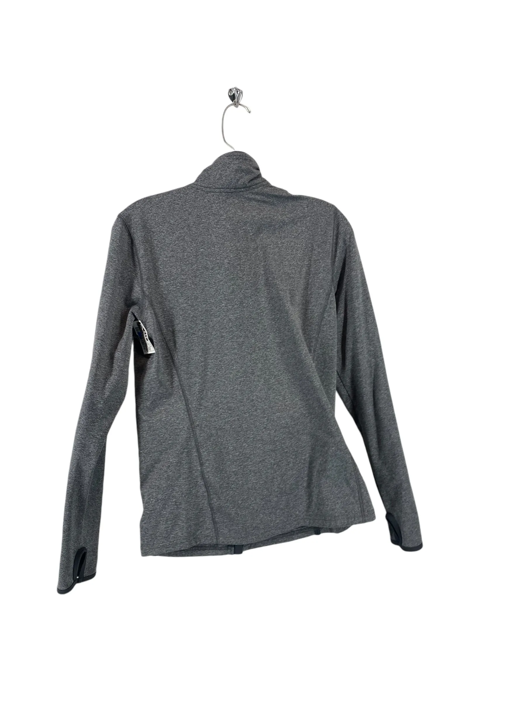 Athletic Jacket By Clothes Mentor In Grey, Size: S