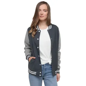 BABE KUSH PRAK MODE Scope Women's Letterman Jacket