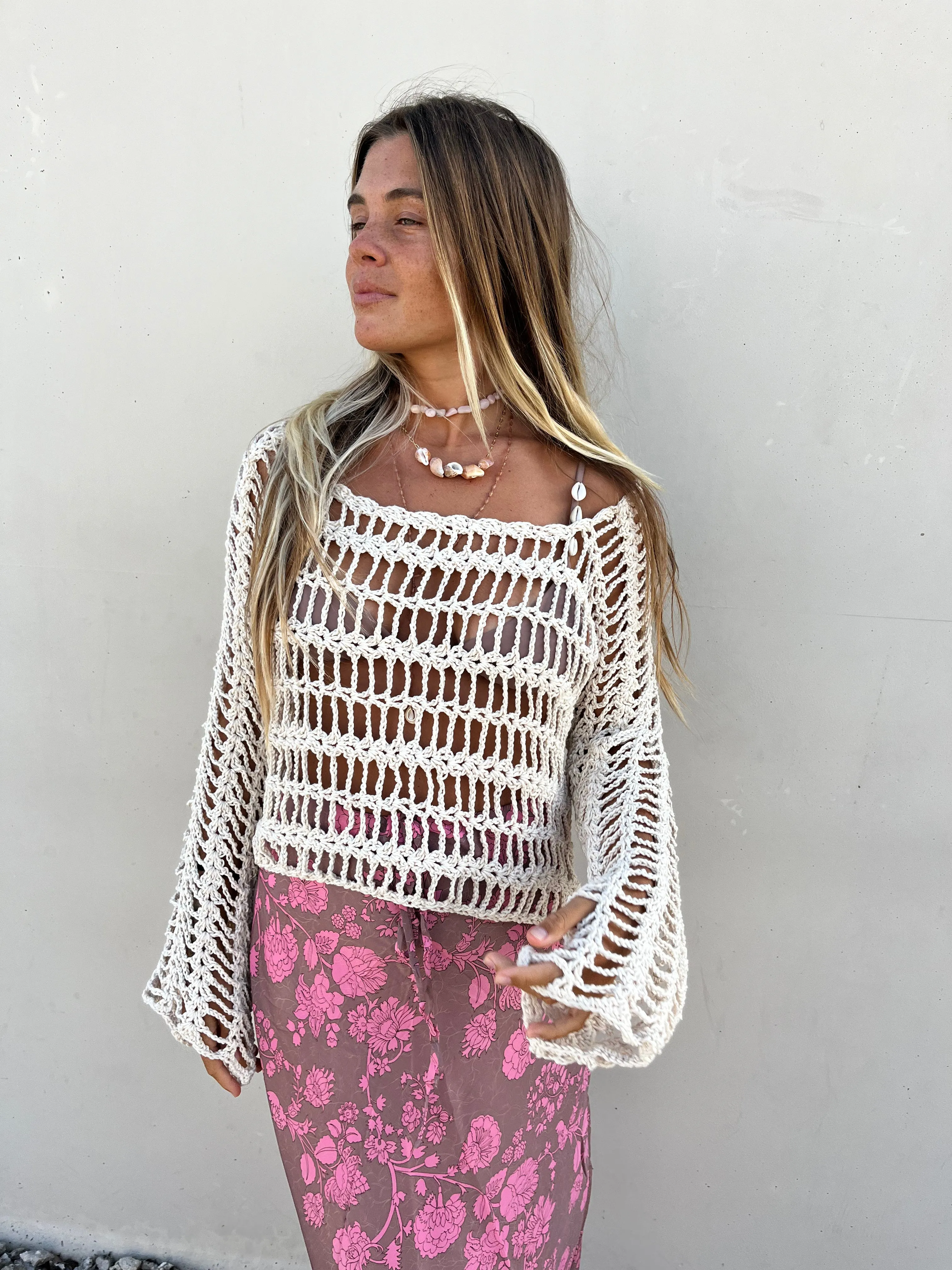 Bahíana Handmade Crochet Sweater