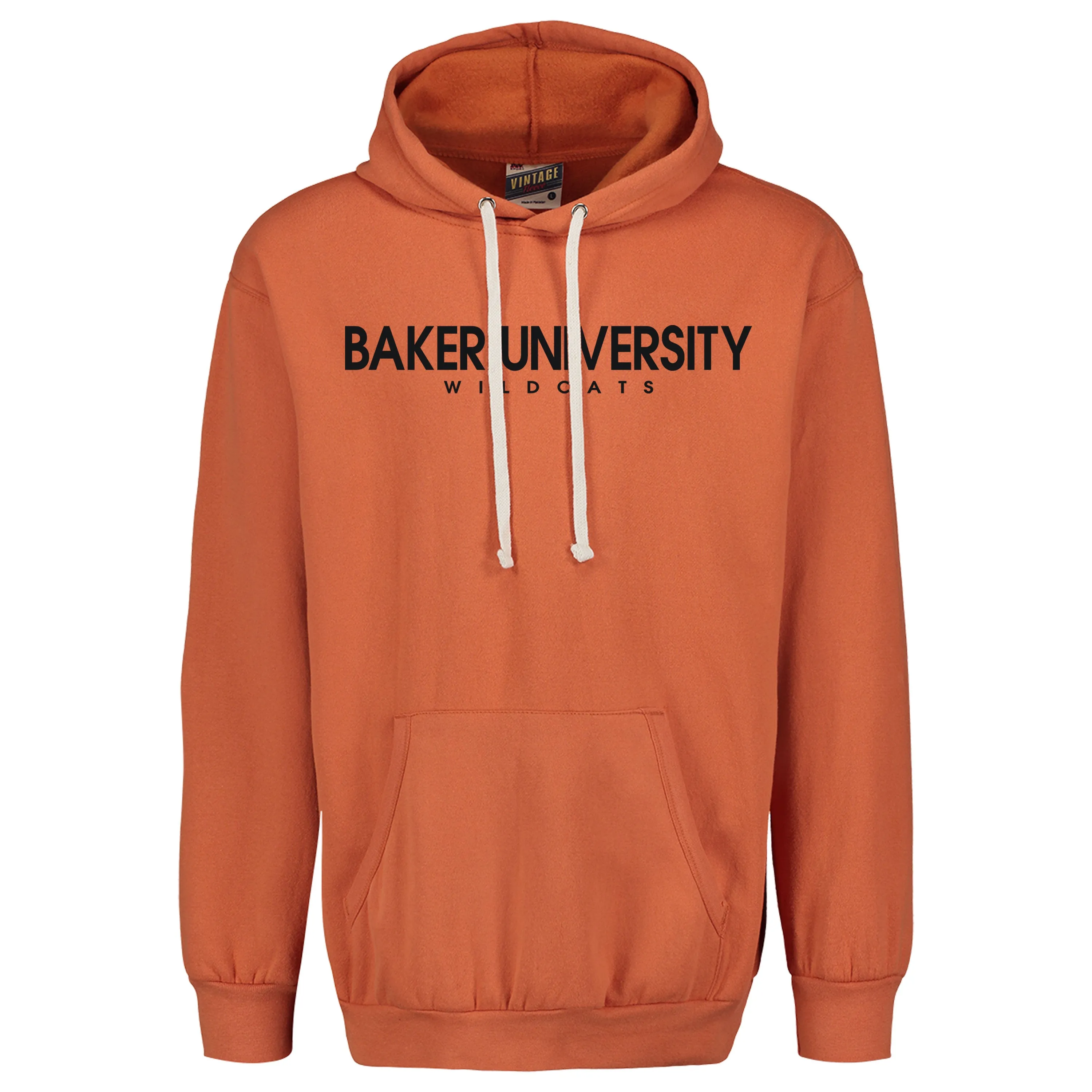 Baker University Vintage Fleece Hood