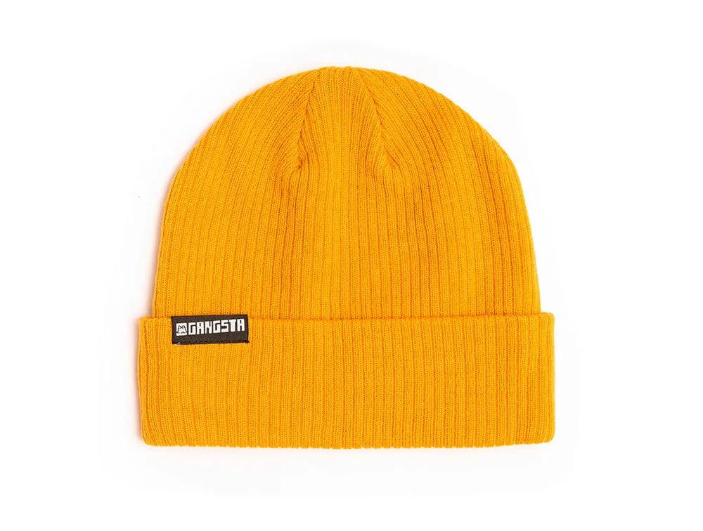 Beanie Gangsta Docker Unisex Amarillo