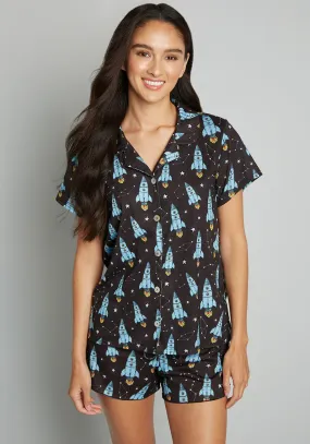 Bedtime Blast Off Pajama Set