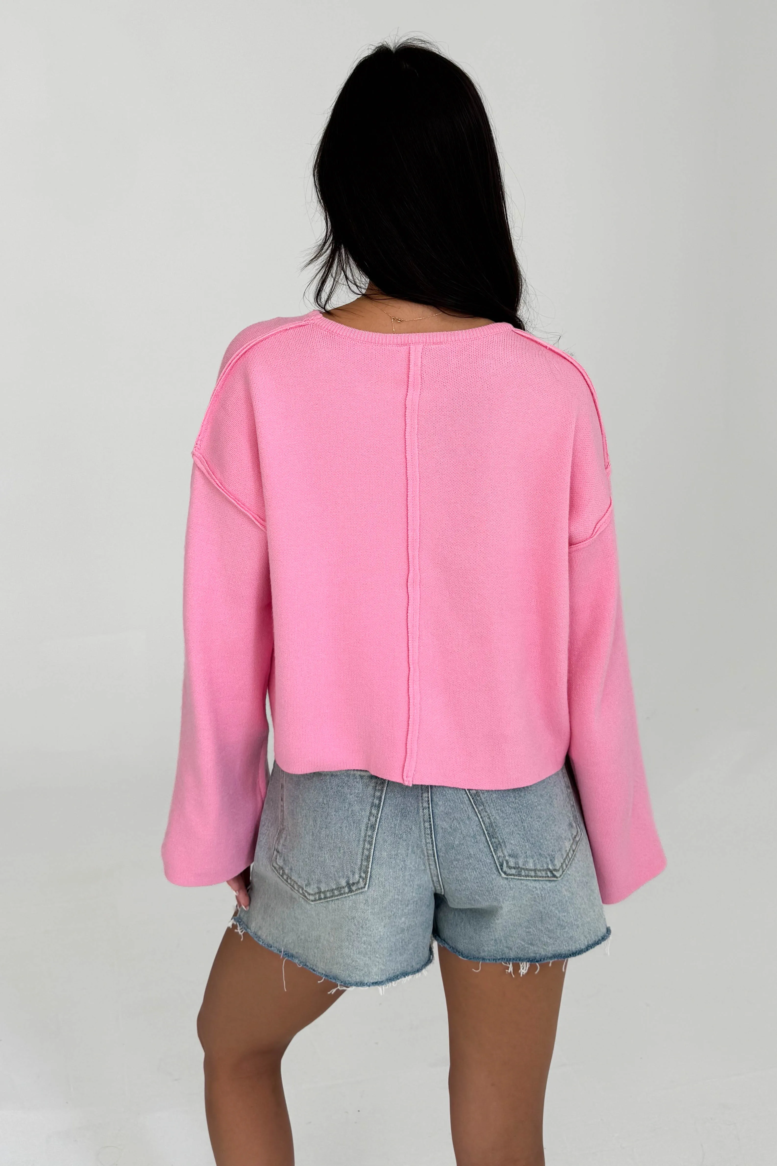 Bella Long Sleeve in Pink