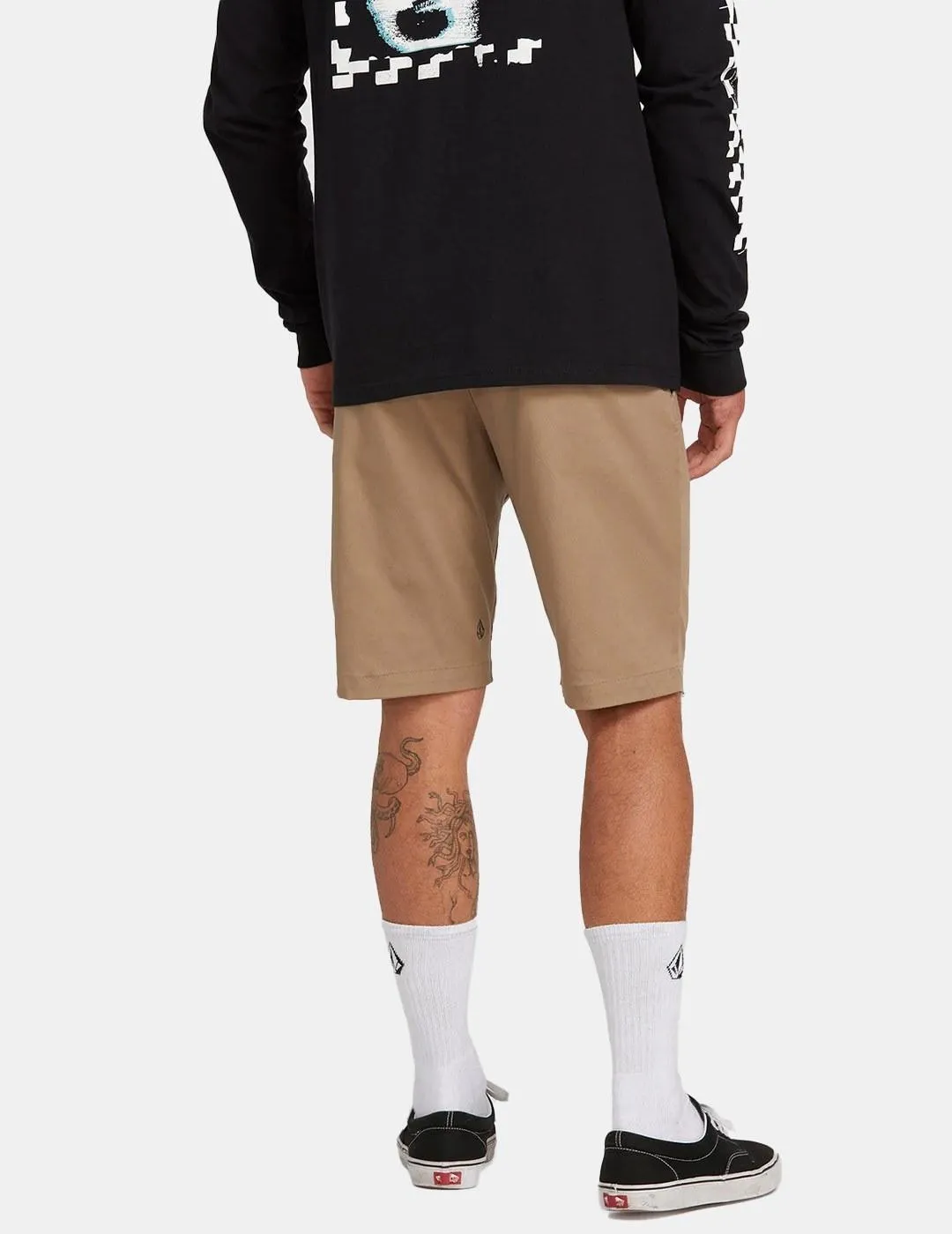 Bermudas Volcom Frickin Modern Strech 21" Caqui