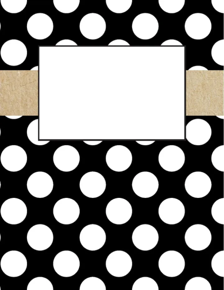 Binder Covers | Simply Stylish | UPRINT | Schoolgirl Style