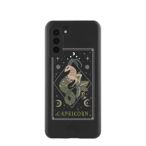 Black Capricorn Samsung Galaxy S21 Case