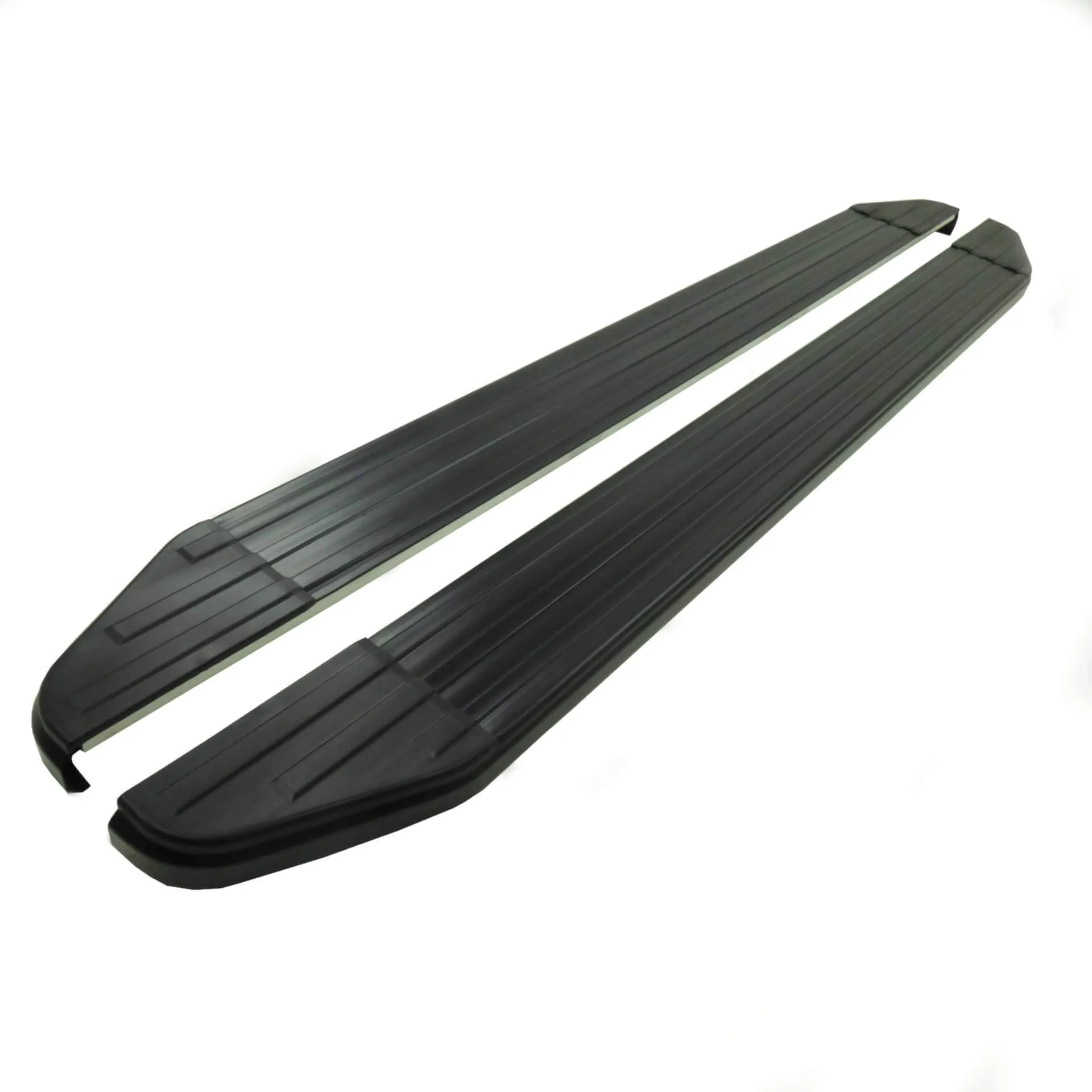 Black Raptor Side Steps Running Boards for Nissan Qashqai  2 2007-2013