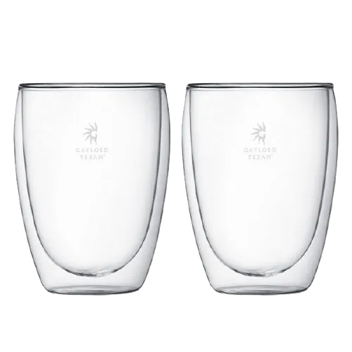 Bodum Pavina 12oz Double Wall Glass Two Piece Set