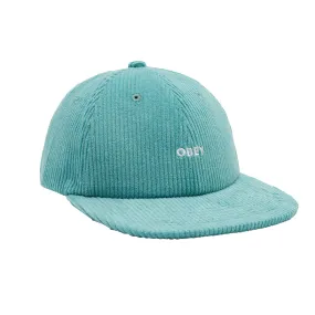 Bold cord 6 panel strapback Ocean