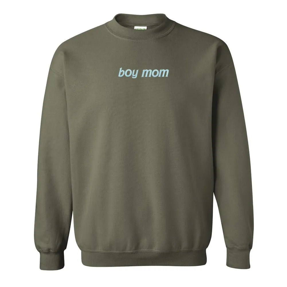 'Boy Mom' Crewneck Sweatshirt