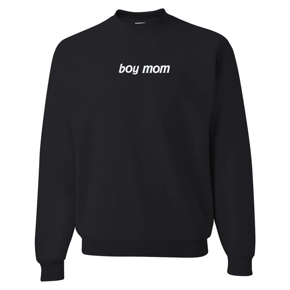 'Boy Mom' Crewneck Sweatshirt