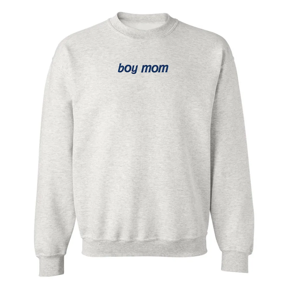 'Boy Mom' Crewneck Sweatshirt