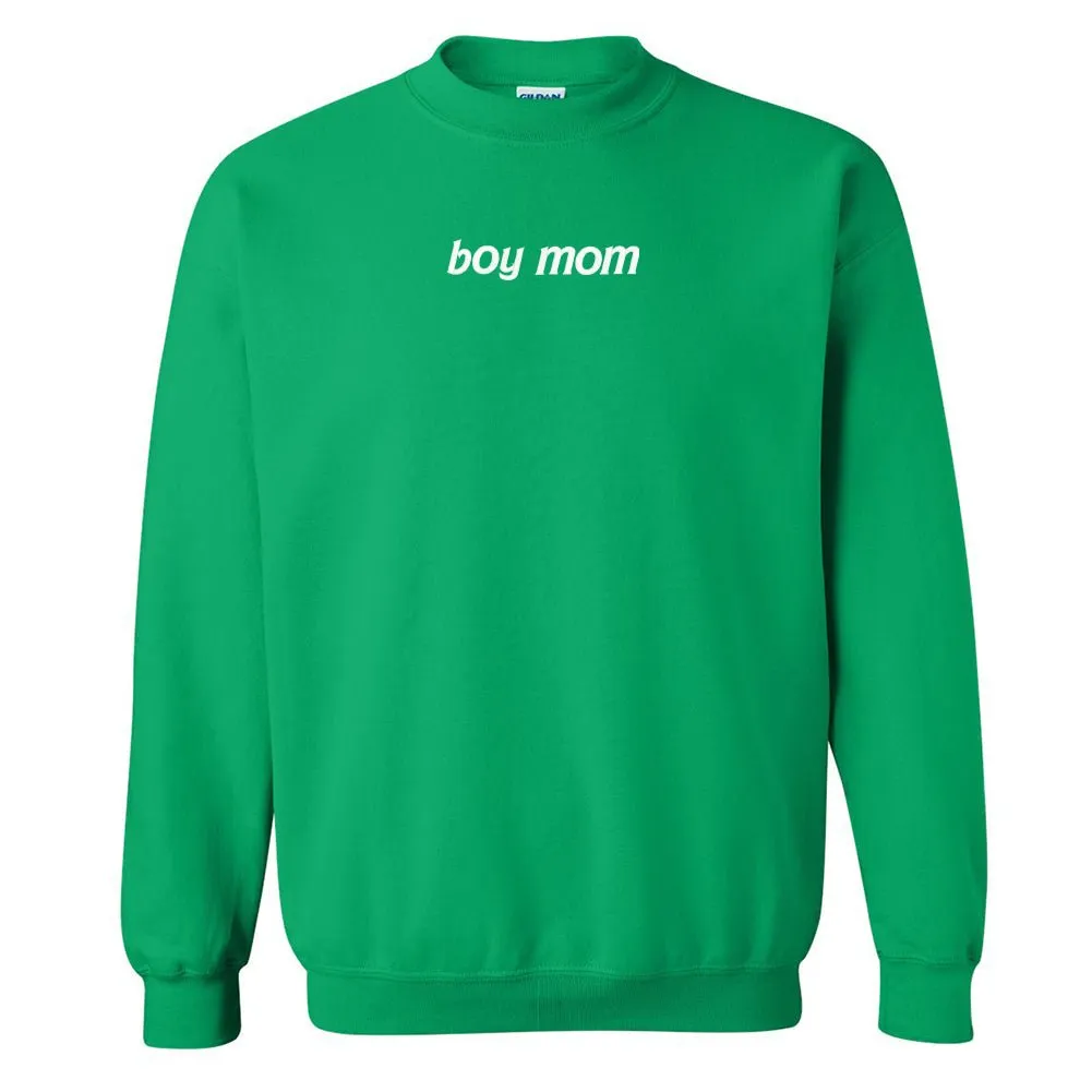 'Boy Mom' Crewneck Sweatshirt