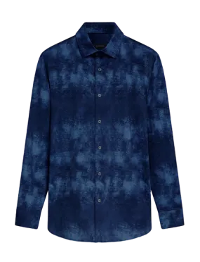 Bugatchi Ooohcotton Shirt James, Navy Line