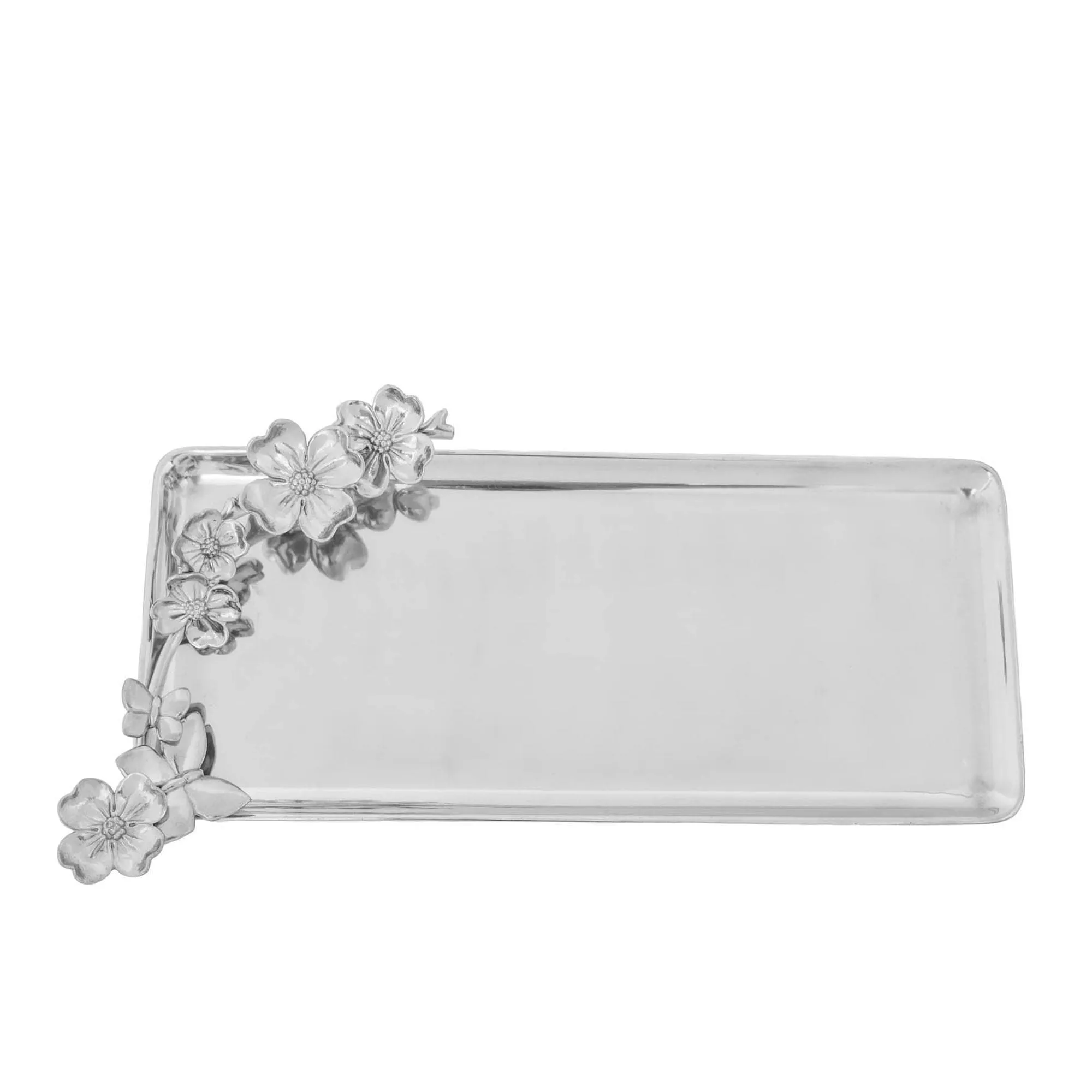 Butterfly Oblong Dogwood Tray