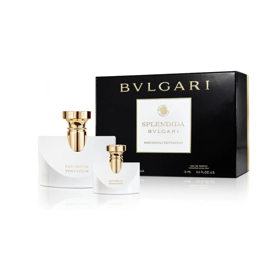 Bvlgari Splendida Patchouli Tentation Women Set EDP 100Ml EDP 15Ml